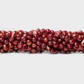 Raspberry Baroque Freshwater Pearls 15 inch 90 beads 6x4mm-4x4mm