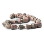 Rhodonite Beads Faceted 16-20mm Nuggets