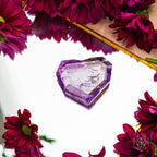 Royal Diamond Heart - Brazilian Amethyst for Manifestation