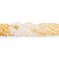 3mm Shaded Citrine Faceted Rondelle
