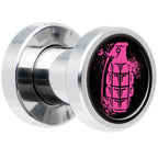 Pink Grenade Steel Screw Fit Plug Set 4G