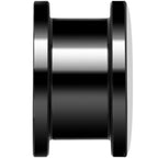 Pink Grenade Black Anodized Screw Fit Plug Set 9/16