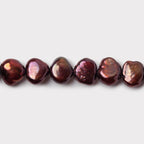 Wine Baroque Freshwater Pearls 16 inch 70 beads 7x6mm