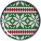 Green Red Christmas Sweater Barbell Tongue Ring