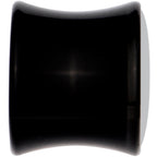 Black Acrylic Green Black Skull Saddle Plug Set 00G